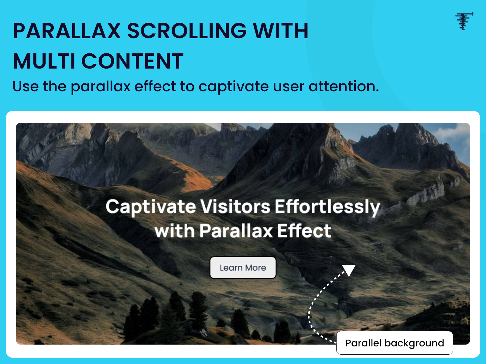 Parallax Scrolling With Multi Content