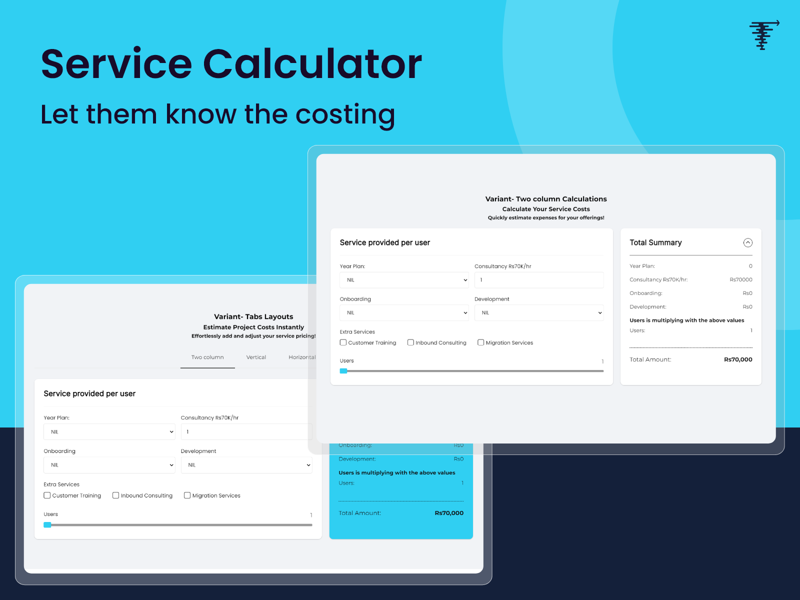 Service Calculator