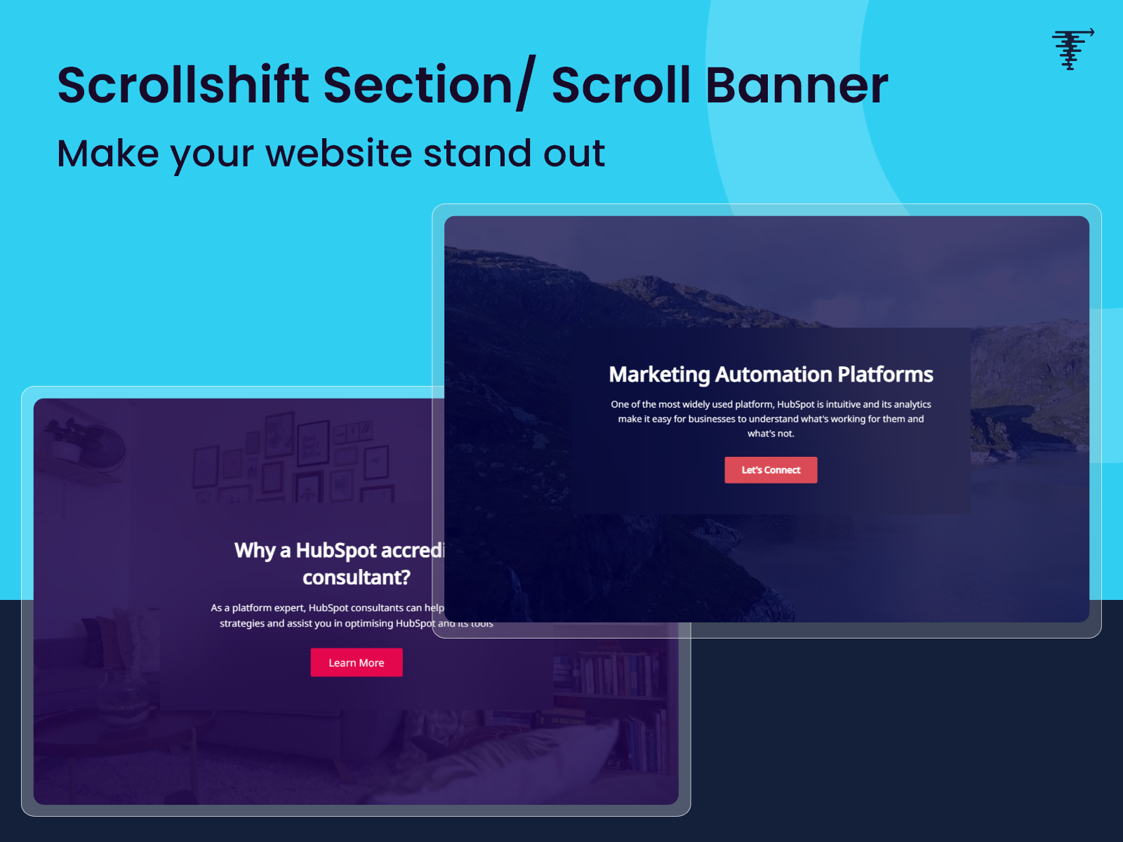 Scrollshift section/Scroll banner