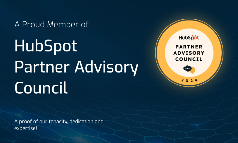 HubSpot Partner Advisory Council Member