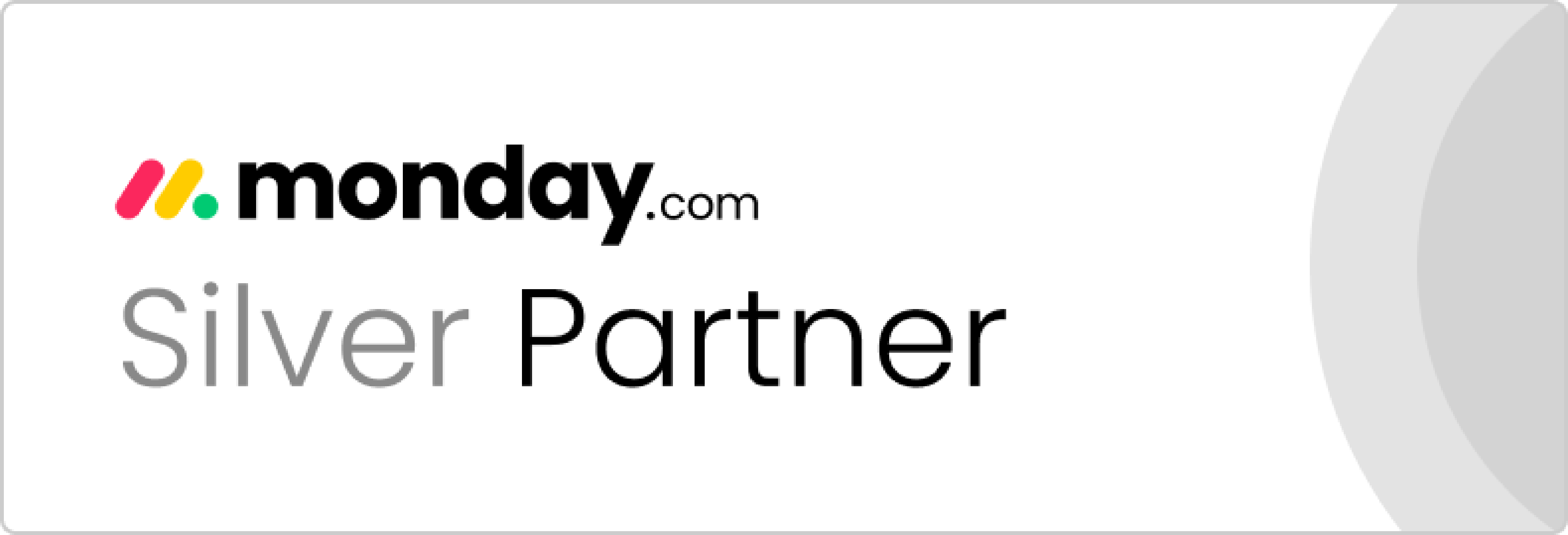 Monday Silver Partner Logo