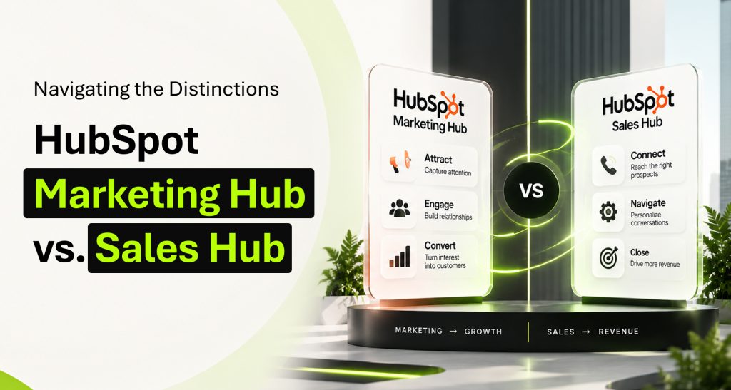 hubspot marketing hub vs sales hub